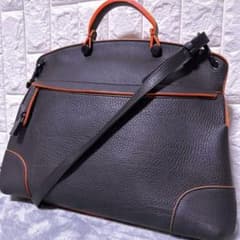 限定 希少色【未使用級】FURLA パイパー L 2way バイカラー メンズ 
