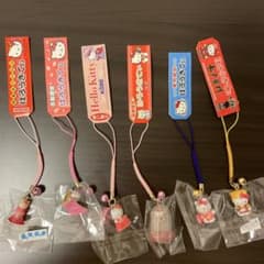 ハローキティ 水戸黄門 ストラップ 2種セット - メルカリ