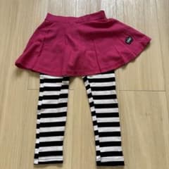 スカートとレギンスのセット 100cm~のサムネイル