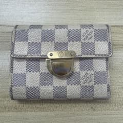 ルイヴィトン ポルトフォイユ・コアラ 三つ折り財布 アズール ダミエ ルイヴィトン 三つ折り財布 ダミエ・アズール ポルトフォイユコアラ