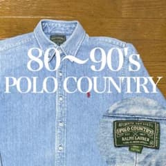 POLO COUNTRY ポロ カントリー ポロカン デニム シャツ - メルカリ