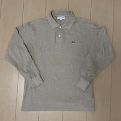 LACOSTE 長袖ポロシャツ ベージュ CLASSIC FITのサムネイル