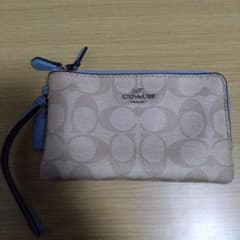 Orenji_Nekko様専用　COACH　ダブルファスナー　財布のサムネイル
