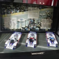 ミニチャンプス1/43ポルシェ956L 1982ルマン24H優勝3台セット - メルカリ