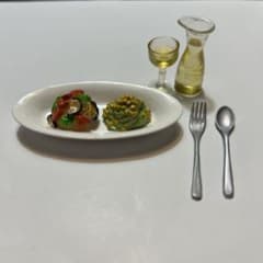 リーメント ぷちサンプル カフェめし パスタ ミニチュアのサムネイル