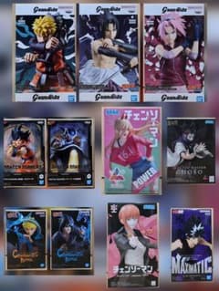 【新品未開封】プライズフィギュア 11体セット NARUTO チェンソーマン 他
