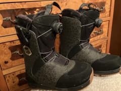 サロモン スノーボード ブーツ スノボ ダイヤル式 レオパード ヒョウ柄