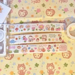 キスカットテープおすそ分け　マスキングテープ　ダイカット　手帳デコ　コラージュのサムネイル