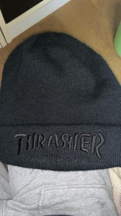 THRASHER ニット帽 ニットキャップ ビーニーのサムネイル