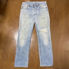 Levi's ライトブルー ストレートジーンズのサムネイル