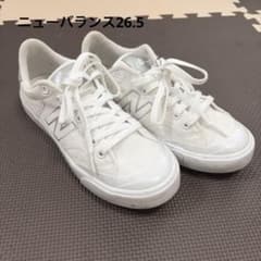 New Balance NB 574 ホワイトスニーカー26.5のサムネイル