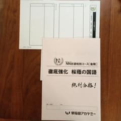 NN桜蔭 徹底強化 桜蔭の国語のサムネイル