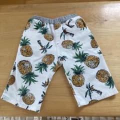 パイナップル柄 ハーフパンツ 120cmのサムネイル
