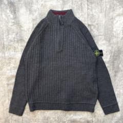 90s STONE  ストーンアイランド ハーフジップ セーター 90s STONE ISLAND ストーンアイランド ハーフジップ セーター - メルカリ