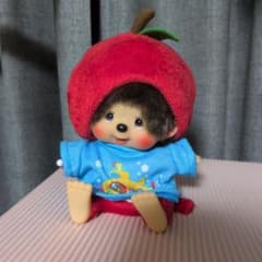 Monchhichi りんご 着ぐるみ ぬいぐるみのサムネイル