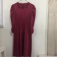 美品  ワンピース13号  ローズ色のサムネイル