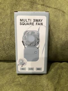 MULTI 3WAY SQUARE FAN 卓上 ハンディ首掛け ハンディファン - メルカリ