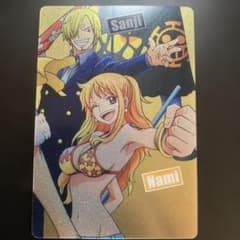 ONE PIECE サンジ Card 森永 ウエハース クリアカード ワンピース ワンピース 森永 ウエハースカード ナミ サンジ M009 - メルカリ