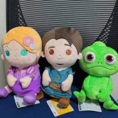 【3種フルコンプ】塔の上のラプンツェル こてっとぺったん BIGぬいぐるみ