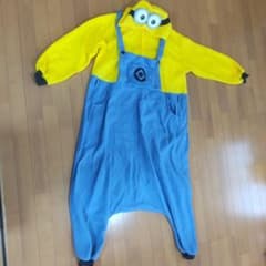 ☆ミニオン 着ぐるみ  コスプレコスチューム(男女共用フリーサイズ)のサムネイル