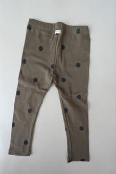 organic zoo ドット柄 レギンス 2-3y Oliveのサムネイル