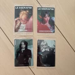 LE SSERAFIM トレカ 4枚セット - メルカリ