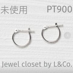 Jewel closet by L&Co. PT900 プラチナフープピアス - メルカリ