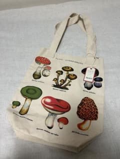 カバリーニ トートバッグ きのこ キノコ レトロ ビンテージ - メルカリ