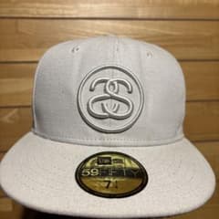 Stussy 59FIFTY キャップ 7 1/4 ホワイトのサムネイル