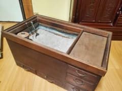 長火鉢 引き出し付き アンティーク 骨董品 - メルカリ