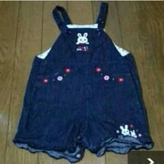 【専用】80ミキハウスうさこオーバーオールのサムネイル