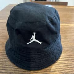 値下げしました。Jordan ブラック バケットハット YOUTHのサムネイル