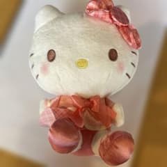 【ほぼ新品】ハローキティ ぬいぐるみ 約15cmのサムネイル