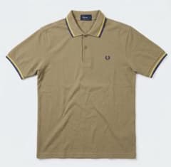 FRED PERRY ポロシャツ 90s ベージュ Sサイズのサムネイル
