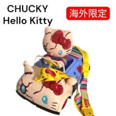 新品　ハローキティーチャッキー ポップコーンバケツ　ユニバ　ハリウッド限定