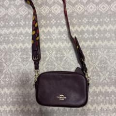 m*g様 COACH バーガンディ ショルダーバッグのサムネイル