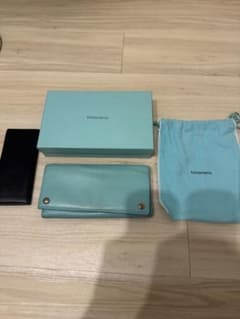 ティファニー トラベルウォレット 長財布 カードケース付 - メルカリ