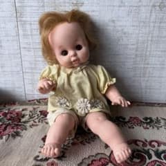 希少 昭和レトロ タカラ TAKARA 抱き人形 スリープアイ 当時物 40cm