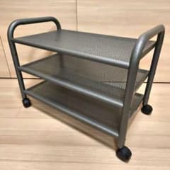 Innovator スチールラック　ワゴン・シェルフ　3段 Innovator イノベーター 3段スチールワゴン ラック シェルフ - メルカリ