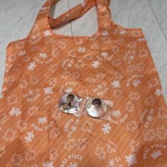 リアルピースかずぅREAL PIECE エコバッグ 缶バッジ2個セットのサムネイル