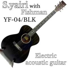 S.yairi YF-04/BLK エレアコ FISHMAN プリアンプ - メルカリ