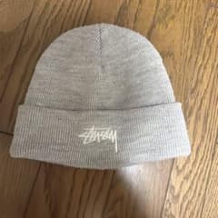 Stussy グレー ニット帽 OSFAのサムネイル