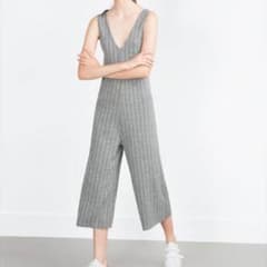 ザラ リブワイドオールインワン 完売品のサムネイル