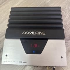 ALPINE V12 モノラルパワーアンプ MRD-M300 本体 - メルカリ