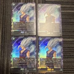 孫悟飯 SH 4枚 ドラゴンボール フュージョンワールド 最強ジャンプ