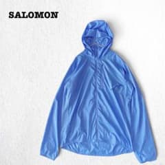 DE1036【サロモンSALOMON】ウィンドブレーカー【M】ヤッケ ストレッチ