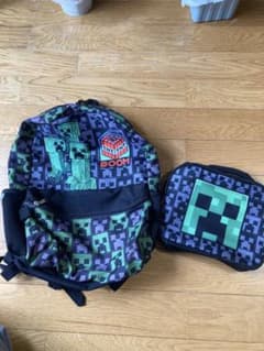 2点セット★ Minecraft クリーパー リュック　& バック　ポーチ