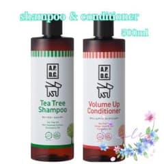 ☘️APDCティーツリーシャンプー&ボリュームコンディショナー500㎖セット APDCティーツリーシャンプー500ml＆ボリュームコンディショナ-500ml お手入れ・トリミング用品