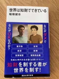 世界は知財でできている 稲穂健市 講談社現代新書のサムネイル