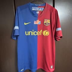 Nike FCバルセロナ 2008-09 Messiのユニフォーム - メルカリ